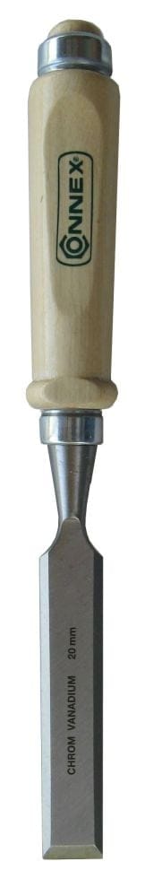 CONNEX Stechbeitel 29 x 2 cm - silberfarben