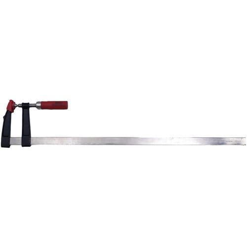 CONNEX Schraubzwinge, Spannweite: 800 mm, Temperguss, 90 cm - bunt