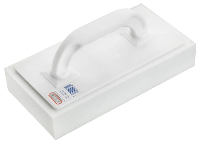 CONNEX Reibebrett, Länge: 15 cm, Schaumstoff/Kunststoff - weiss