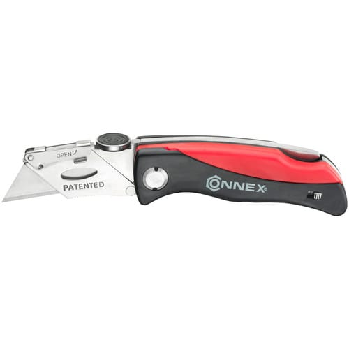 CONNEX Universalmesser »Profi«, rot/schwarz, Metall