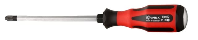 CONNEX Schraubendreher, Klingenlänge: 150 mm, Metall, PH, 300g - bunt