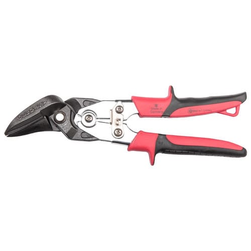 CONNEX Hebelblechschere, rechtsschneidend, rot/schwarz/silberfarben, Kunststoff/Metall - bunt