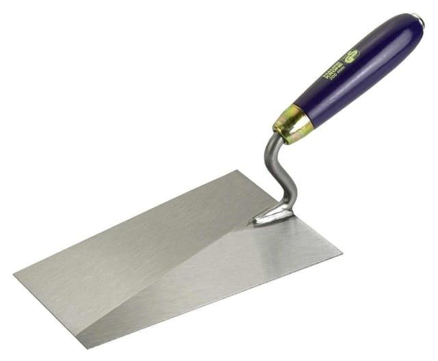 CONNEX Putzkelle, Holz | Metall, 18 cm Blattbreite - silberfarben