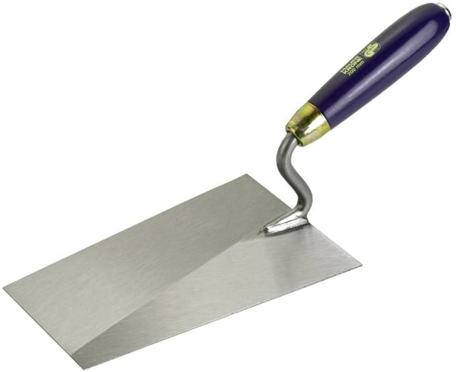 CONNEX Putzkelle, Länge: 20 cm, Metall/Holz - silberfarben