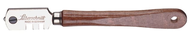 CONNEX Glasschneider, silberfarben/braun, Stahl