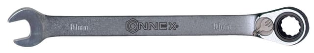 CONNEX Knarrengabelringschlüssel, Schlüsselgröße: 10 mm - silberfarben