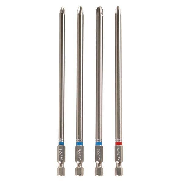 CONNEX Bitsatz, PH/PZ, 1/4" - silberfarben