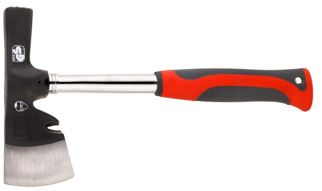 CONNEX Gipserbeil, 0,6 kg, rot/silberfarben/schwarz