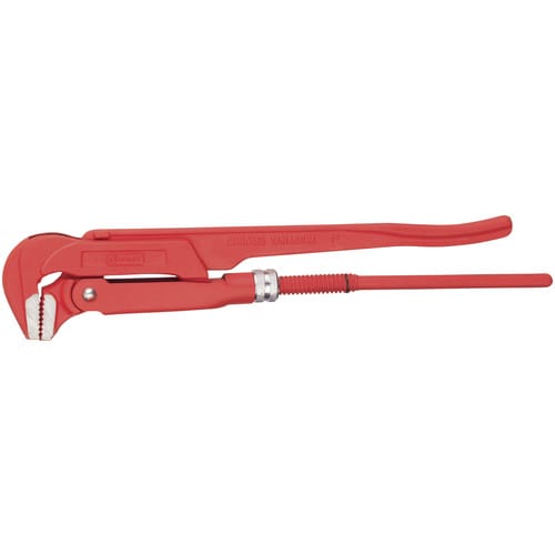 CONNEX Schwedenrohrzange, Länge: 32 cm, Chrom-Vanadium-Stahl - rot