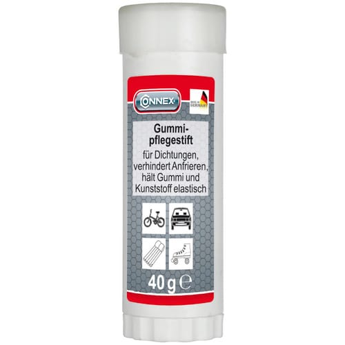 CONNEX Gummipflegestift, weiß, 40 g - bunt