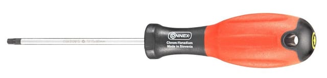CONNEX Schraubendreher, Metall, T, 40g - rot