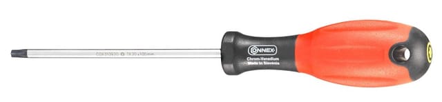 CONNEX Schraubendreher, Metall, T, 45g - rot