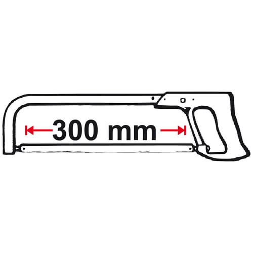 CONNEX Metallsägebogen »Profi«, Material Sägeblatt: Metall - gruen
