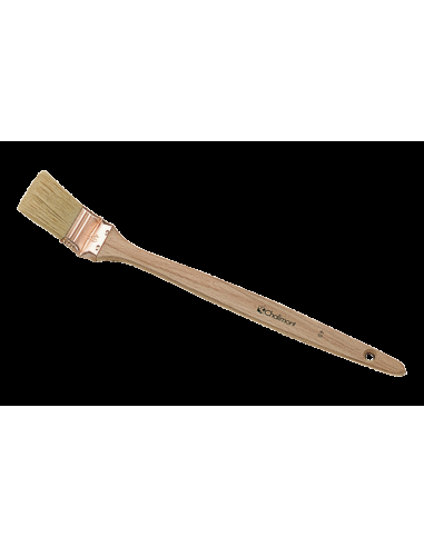 Pinsel Chalimont Angled Flat Brush Holz Kupfer