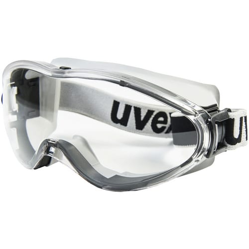UVEX Schutzbrille »Ultrasonic«, Polycarbonat (PC), grau/schwarz - weiss