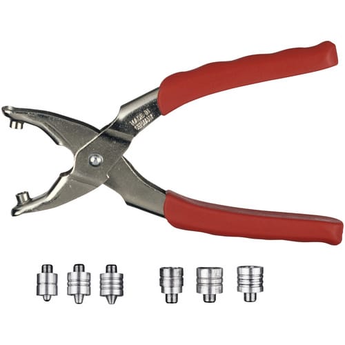 CONNEX Ösenzange, Länge: 15 cm, Kunststoff/Metall - rot