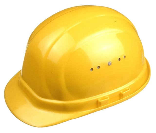 CONNEX Schutzhelm, Kopfgröße von 52 bis 63cm, DIN 4841, gelb