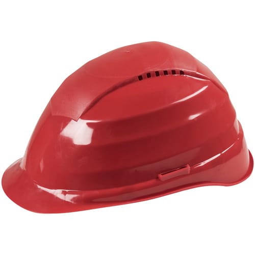 CONNEX Schutzhelm, Kopfgröße von 52 bis 63cm, DIN 4840, rot