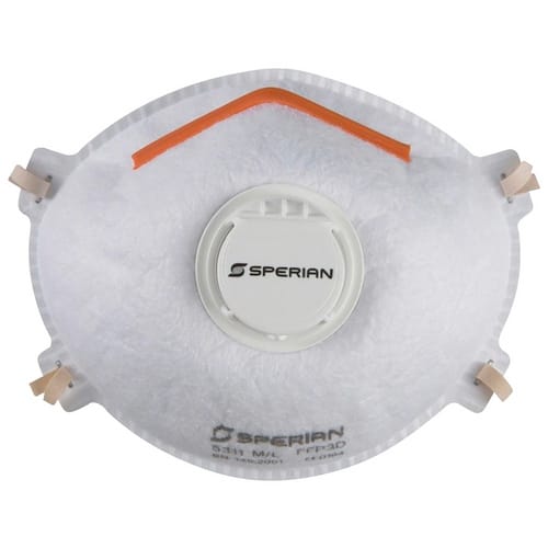 CONNEX Feinstaubmaske, FFP3, Weiß, Stoff - weiss