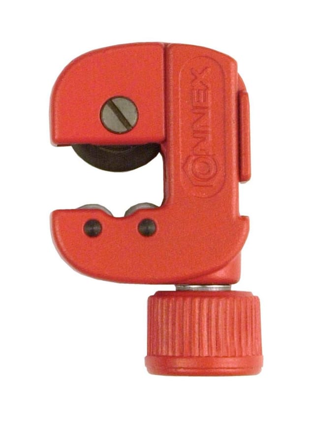 CONNEX Rohrabschneider, Mini, rot, Zinkdruckguss