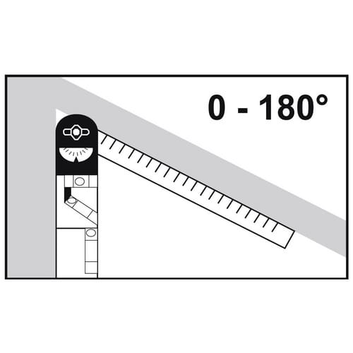 CONNEX Winkel »GATT«, 175 mm - bunt