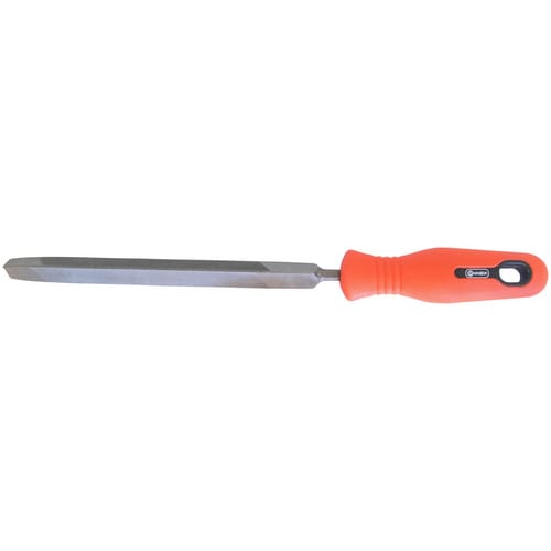 CONNEX Dreikantsägefeile, Kunststoff/Metall, Länge: 12,5 cm
