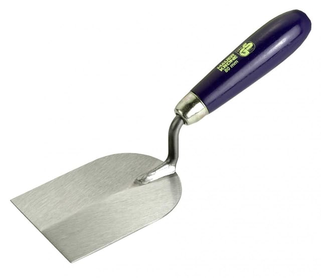 CONNEX Stukkateurspachtel, Länge: 5 cm, Holz/Stahl - silberfarben