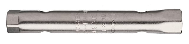 CONNEX Rohrsteckschlüssel, Schlüsselgröße: 8 x 9 mm - silberfarben