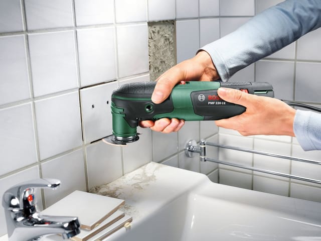 BOSCH HOME & GARDEN Multifunktionswerkzeug »PMF 220 CE Set«, 220 W, inkl. Zubehör