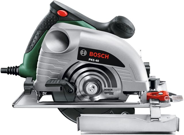 BOSCH HOME & GARDEN Handkreissäge »PKS 40«, 230 V, 850 W, Sägeblatt ø: 130 mm - gruen