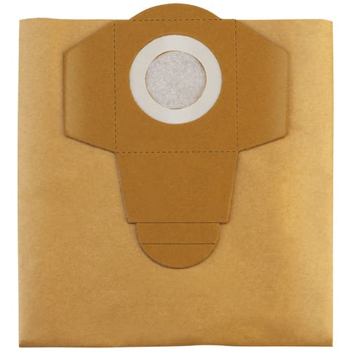 KRAFTRONIC Schmutzfangsack »KT-NT 30 S«, 30 Liter, aus Papier, 5 Stück - braun