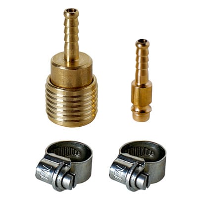 EINHELL Druckluft Schlauchverbinder »NW 7 4139500«, Metall - goldfarben