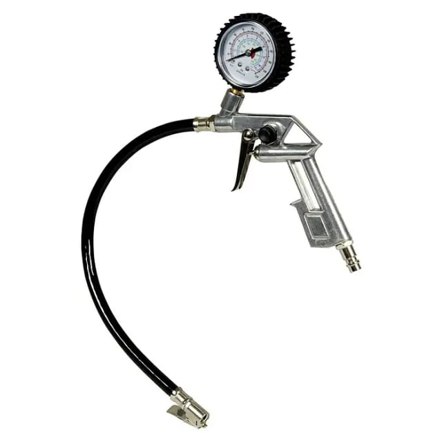 EINHELL Reifenfüllmesser, 8 bar - silberfarben