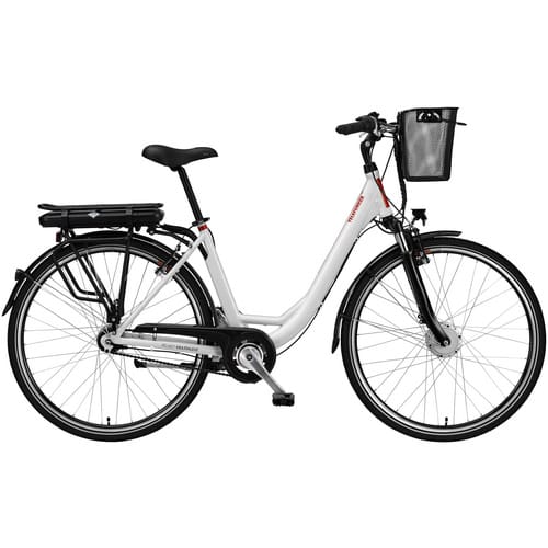TELEFUNKEN E-Bike »RC657 Multitalent«, 28 Zoll, RH: 49 cm, 7-Gang - weiss