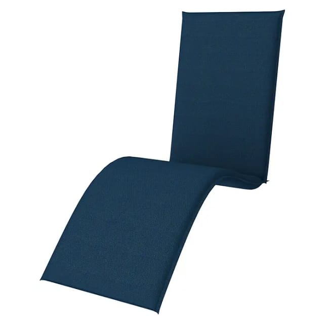 DOPPLER Liegenauflage »Star«, LxBxH: 170 x 48 x 6 cm - blau