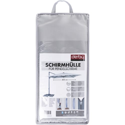 derby® Schirmhülle, BxHxT: 24 x 150 x 18 cm, Kunstfaser - grau