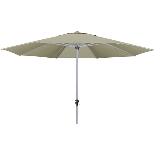 DOPPLER Kurbelschirm »Active«, Ø: 380 cm, Sonnenschutzfaktor: 50+ - grau