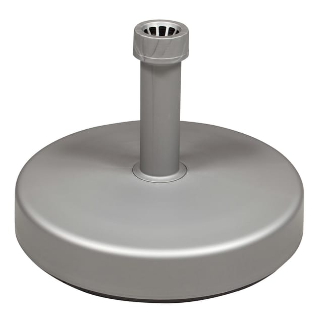DOPPLER Schirmsockel, Kunststoff, Rohrdurchmesser: 54 mm - silberfarben
