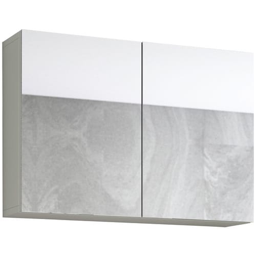 VCM Spiegelschrank »Flandu«, 2-türig, BxH: 60 x 41,5 cm - weiss