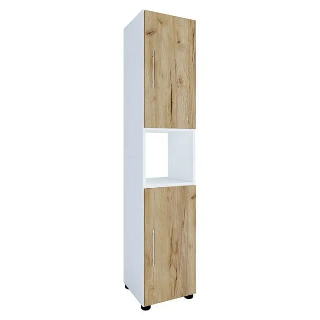 VCM Hochschrank »Flandu«, BxHxT: 31 x 160 x 30 cm - weiss