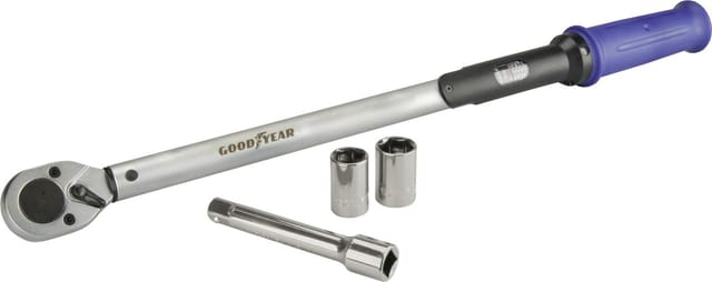 GOODYEAR Drehmomentschlüssel, Chrom Vanadium, blau