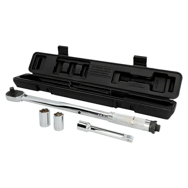 CARTREND Drehmomentschlüssel-Set, 17 / 19 mm - grau