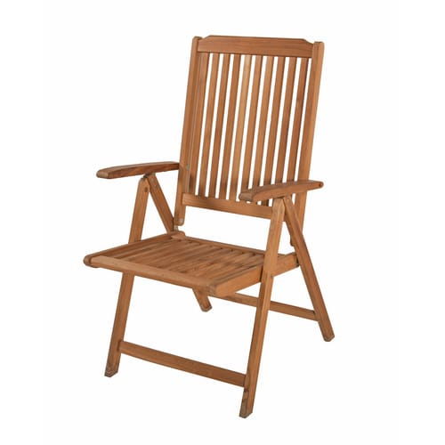 GARDEN PLEASURE Gartenstuhl »Solo«, BxTxH: 58 x 66 x 103 cm, Holz - braun