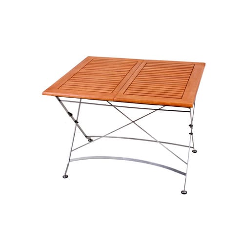 Gartenmöbelset, 4 Sitzplätze, eukalyptusholz/Stahl - beige