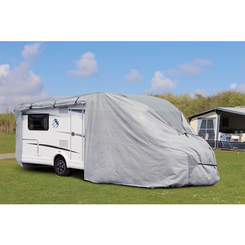 GARDEN PLEASURE Wohnmobil-Abdeckplane, steingrau, BxL: 235 x 730 cm