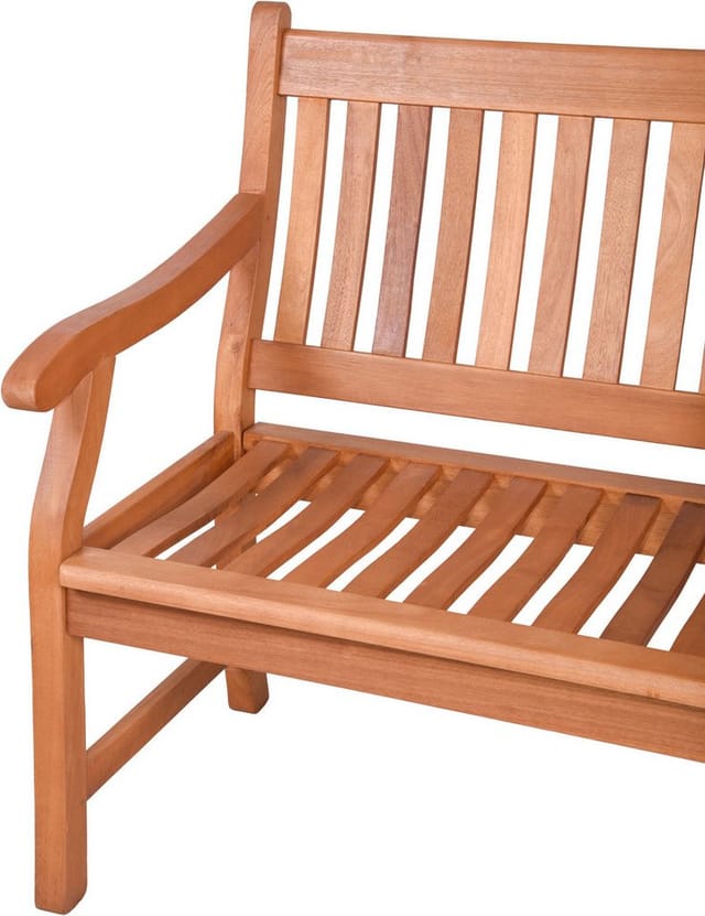 GARDEN PLEASURE Gartenbank »New Jersey«, Holz, BxHxT: 158 x 90 x 68 cm - braun