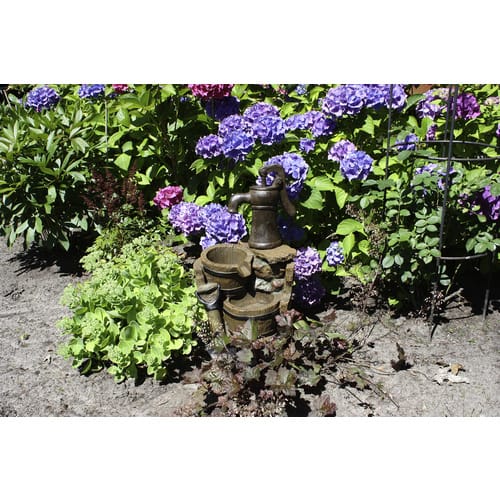 GARDEN PLEASURE Gartenbrunnen »TRITON «, inkl. Pumpe, Polyresin - bunt