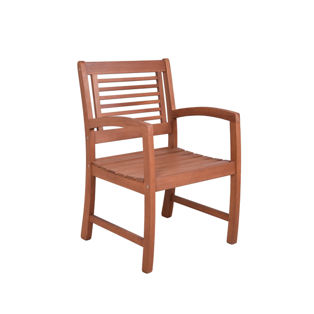 GARDEN PLEASURE Gartenstuhl »Madison«, BxTxH: 56 x 59 x 90 cm, Eukalyptusholz - beige