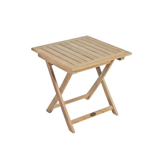 GARDEN PLEASURE Beistelltisch »SOLO«, BxL: 50 x 50 cm, Teakholz - beige