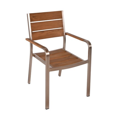 GARDEN PLEASURE Gartenmöbelset, 6 Sitzplätze, Aluminium - braun